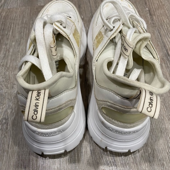 Calvin Klein white sneakers - Picture 3 of 5